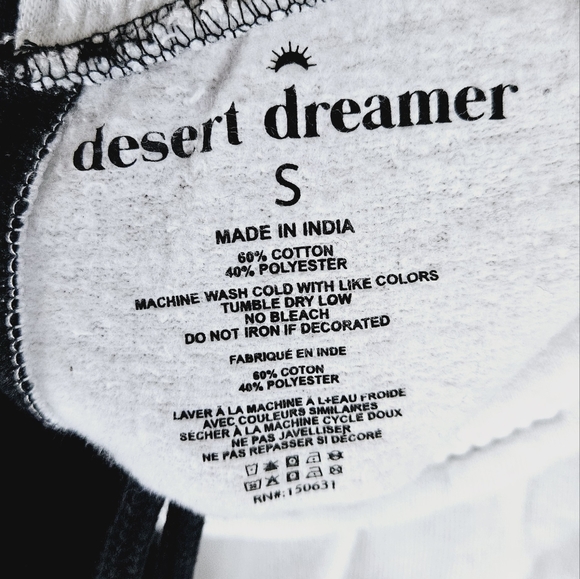 DESERT DREAMER | colour block two-tone drawstring waist jogger sweatpants - Picture 7 of 8